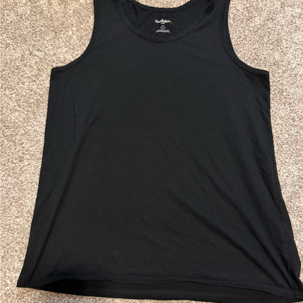Size M Goodfellow and Co Classic Black Tank Top